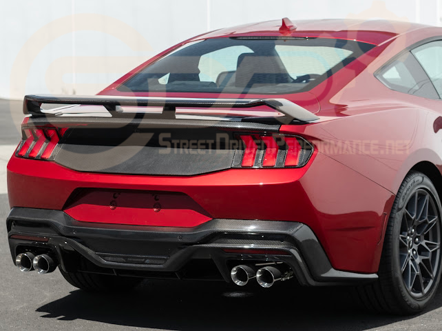 2024-UP FORD MUSTANG S650 | CARBON FIBER REAR TRUNK PANEL COVER TRIM